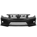 V2 Style Front Bumper Grille Fascia Set