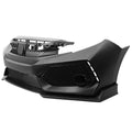 V2 Style Front Bumper Grille Fascia Set