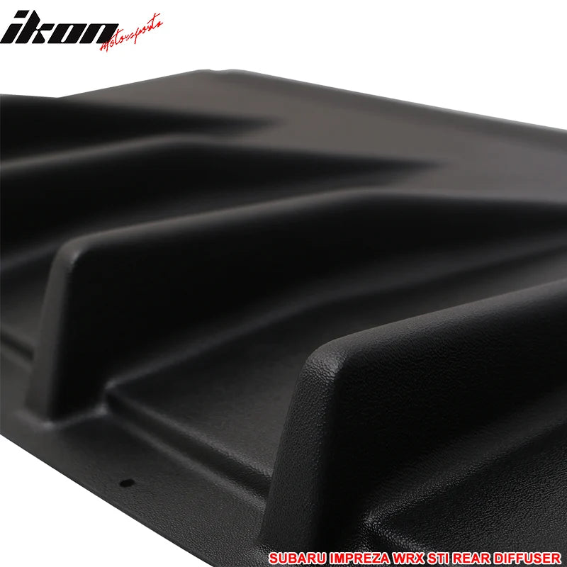 HT Style Rear Bumper Diffuser
