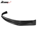 Unpainted Black Front Lip Spoiler