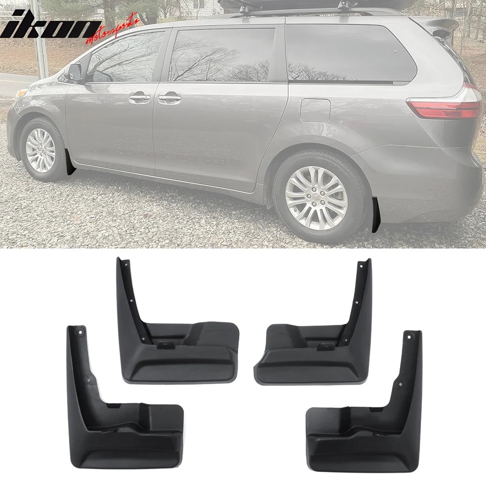 Front and Rear Mud Flaps Splash Guards