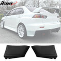 EVO Style Rear Bumper Corner Extensions