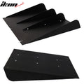 Matte Black Aluminum Canards