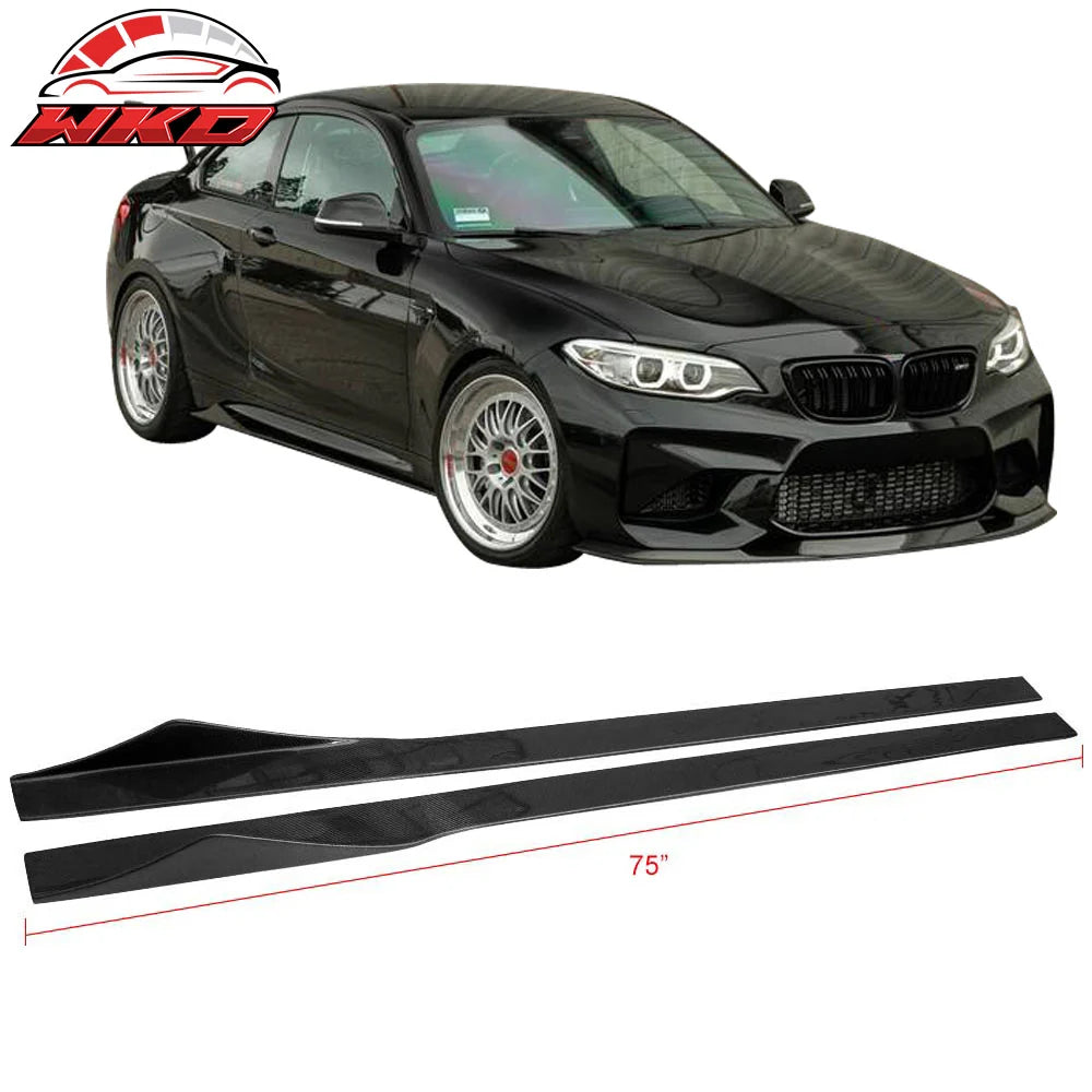 Carbon Fiber Side Skirt Extensions