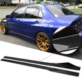 Carbon Fiber Side Skirt Extensions