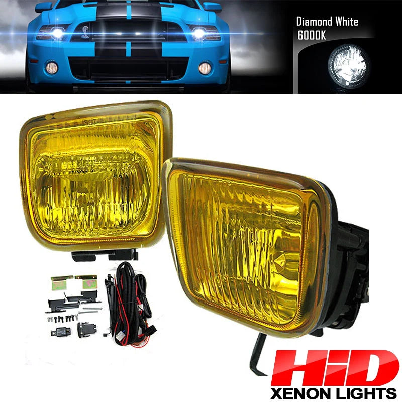 Yellow HID Fog Lights
