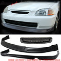 JDM CONCEPT Front Rear Lip and T-R Hood Grill