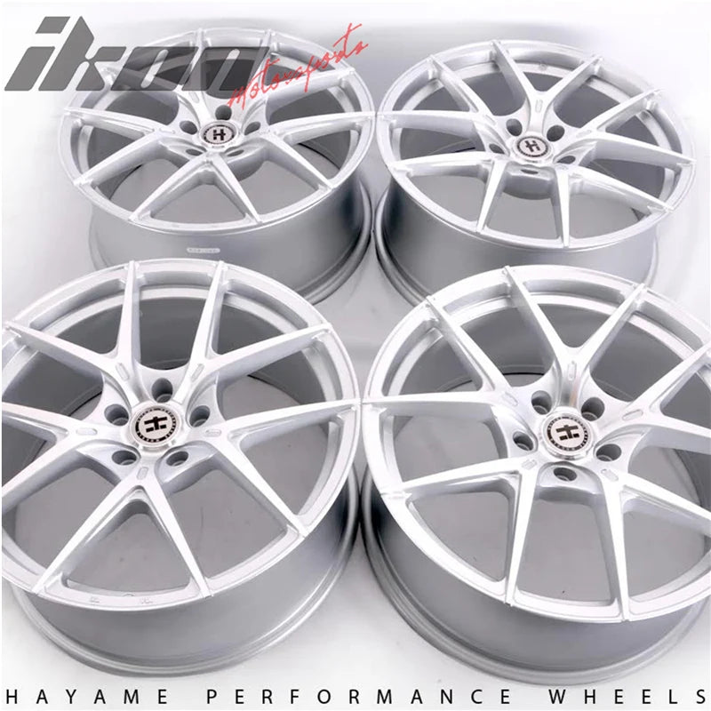 FF037 19x8.5 +35 5x120 Silver Machined Face Aluminum Wheel