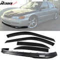 Dark Smoke Window Visors