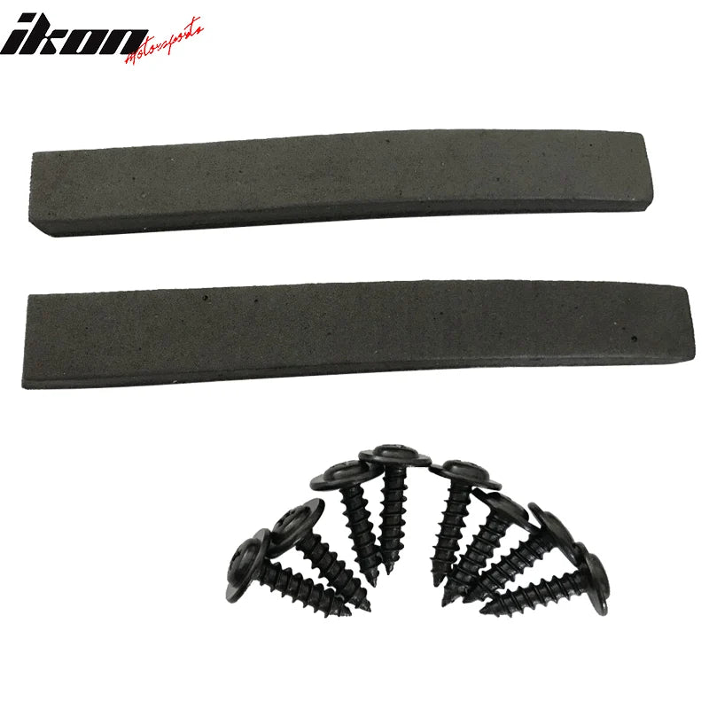 V1 Carbon Fiber Texture Side Skirt Extensions