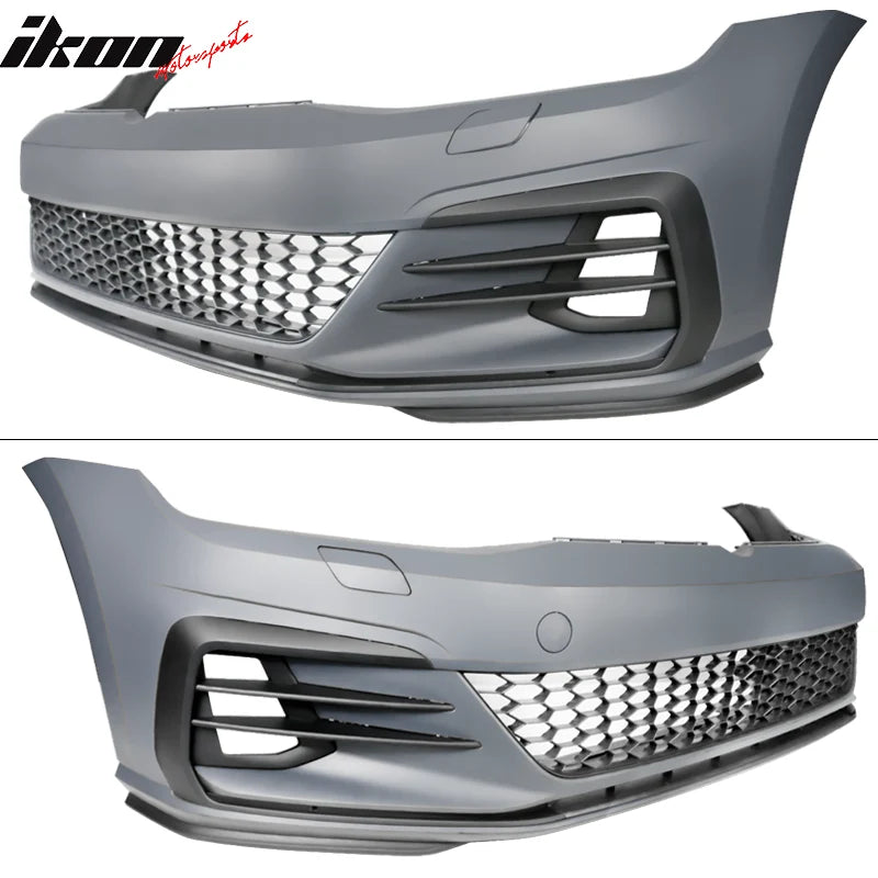 Polypropylene Front Bumper Cover Kit with Grille