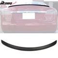 IKON Style Carbon Fiber Front Bumper Lip and Trunk Spoiler Set