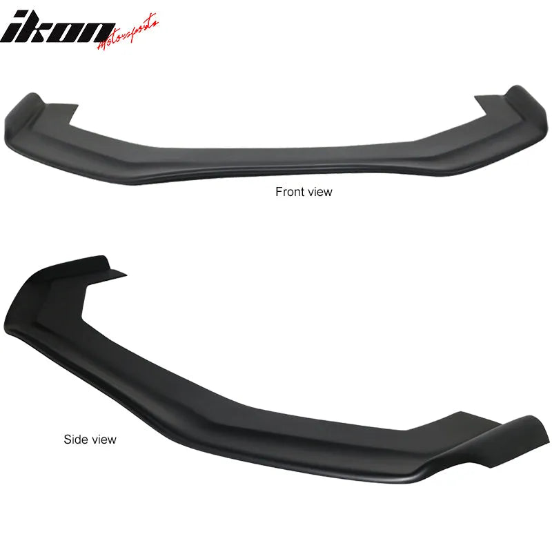 Polypropylene Front Lip w/ Carbon Fiber Strut Rods