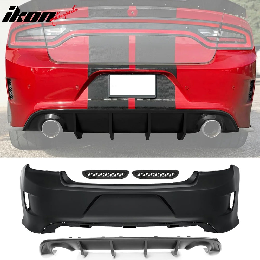 V2 Style Rear Bumper Diffuser Lip