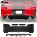 V2 Style Rear Bumper Diffuser Lip