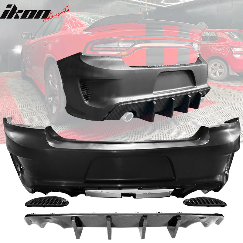 CFL Style Rear Bumper Diffuser Lip