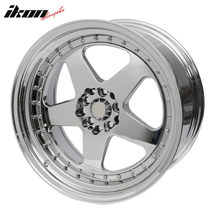 18x10 Step Lip 5-Spoke Wheels