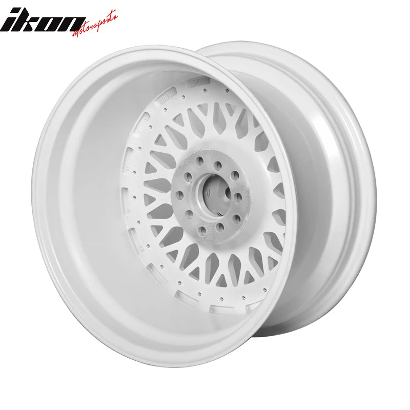 Deep Dish Mesh Wheel 17x8.5 +25 Offset