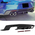 ZL1 Style Rear Bumper Cover w/ Diffuser and Reflectors