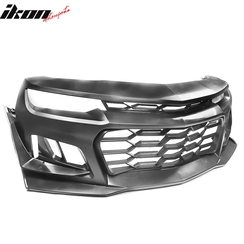 1LE Style Front Bumper Cover w/ Headlights
