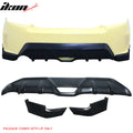 Rear Bumper Diffuser and Aprons Kit