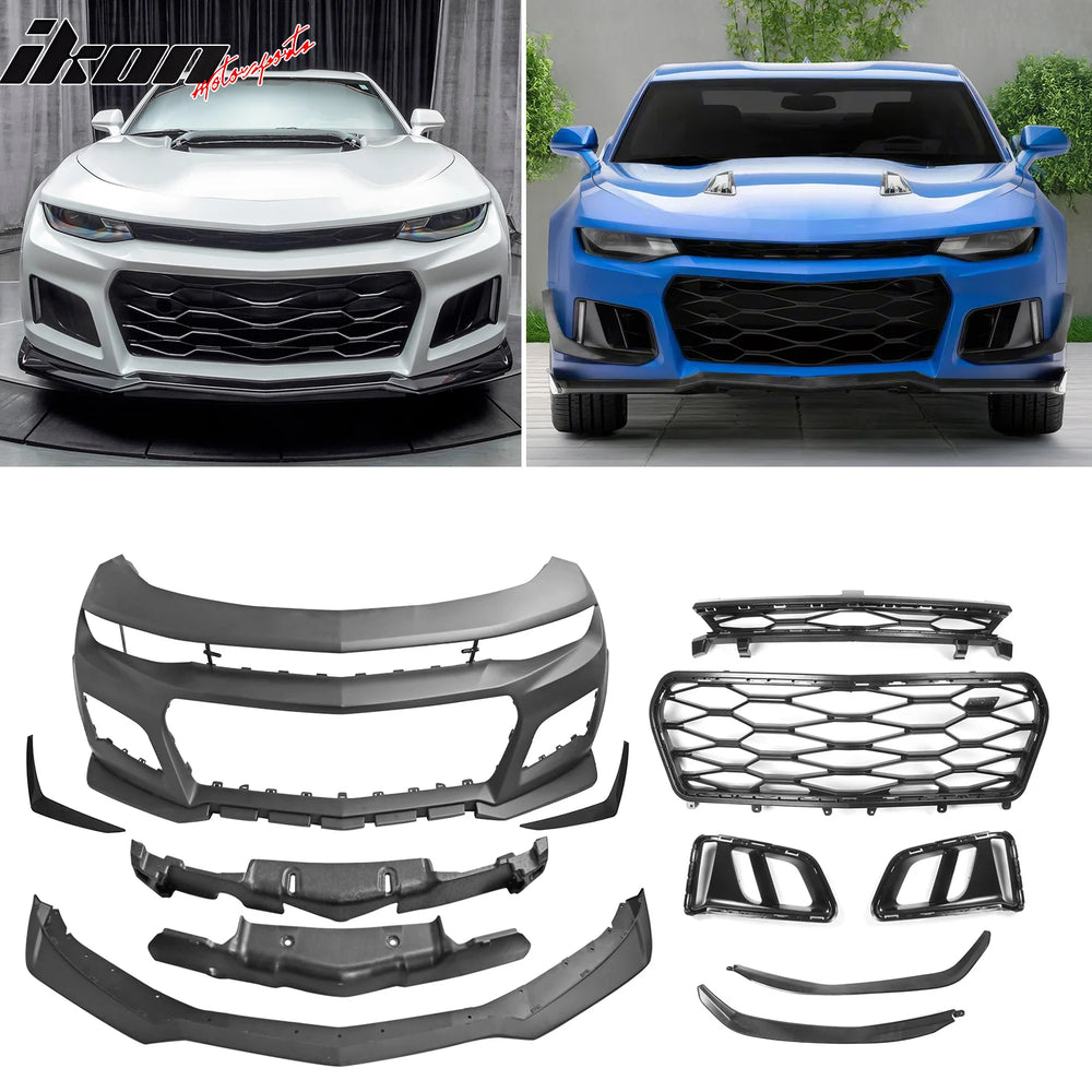 ZL1 Style Front Bumper Cover with Canards