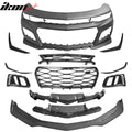 ZL1 Style Front Bumper Cover with Canards