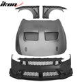 GTD Style Front Bumper Cover + Hood + Fender Kit