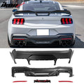 Rear Bumper with Matte Black Diffuser