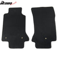 Black Nylon Front Floor Mats