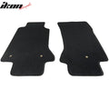 Black Nylon Front Floor Mats