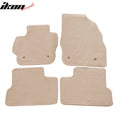 4-Piece Nylon Floor Mat Set