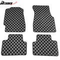 Plaid Floor Mats