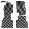 Plaid Carpet Floor Mats