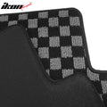 Plaid Carpet Floor Mats