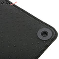 Black Nylon Carpet Floor Mats Set