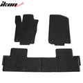3-Piece Latex All-Weather Floor Mat Set