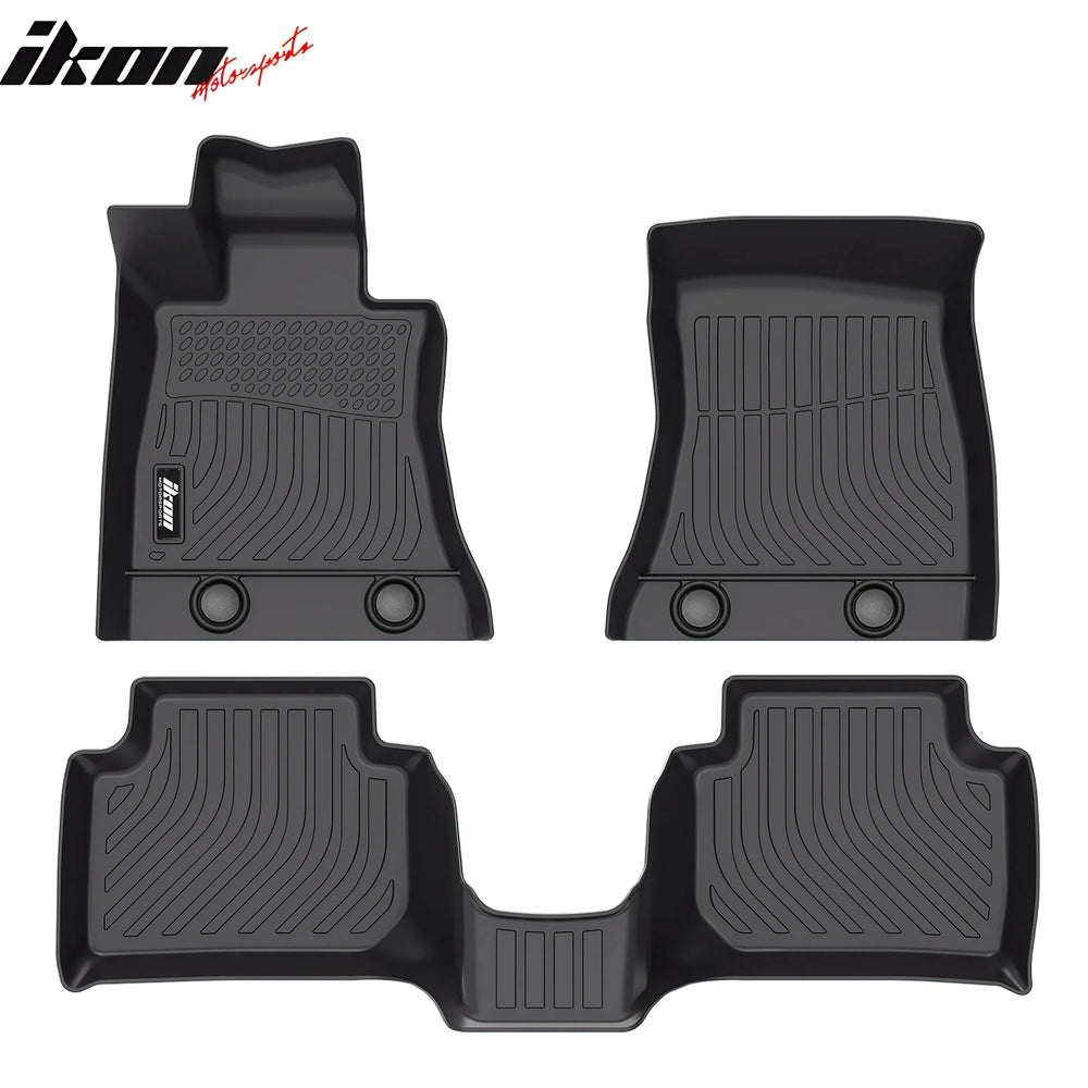 3-Piece All-Weather 3D Molded Floor Mats