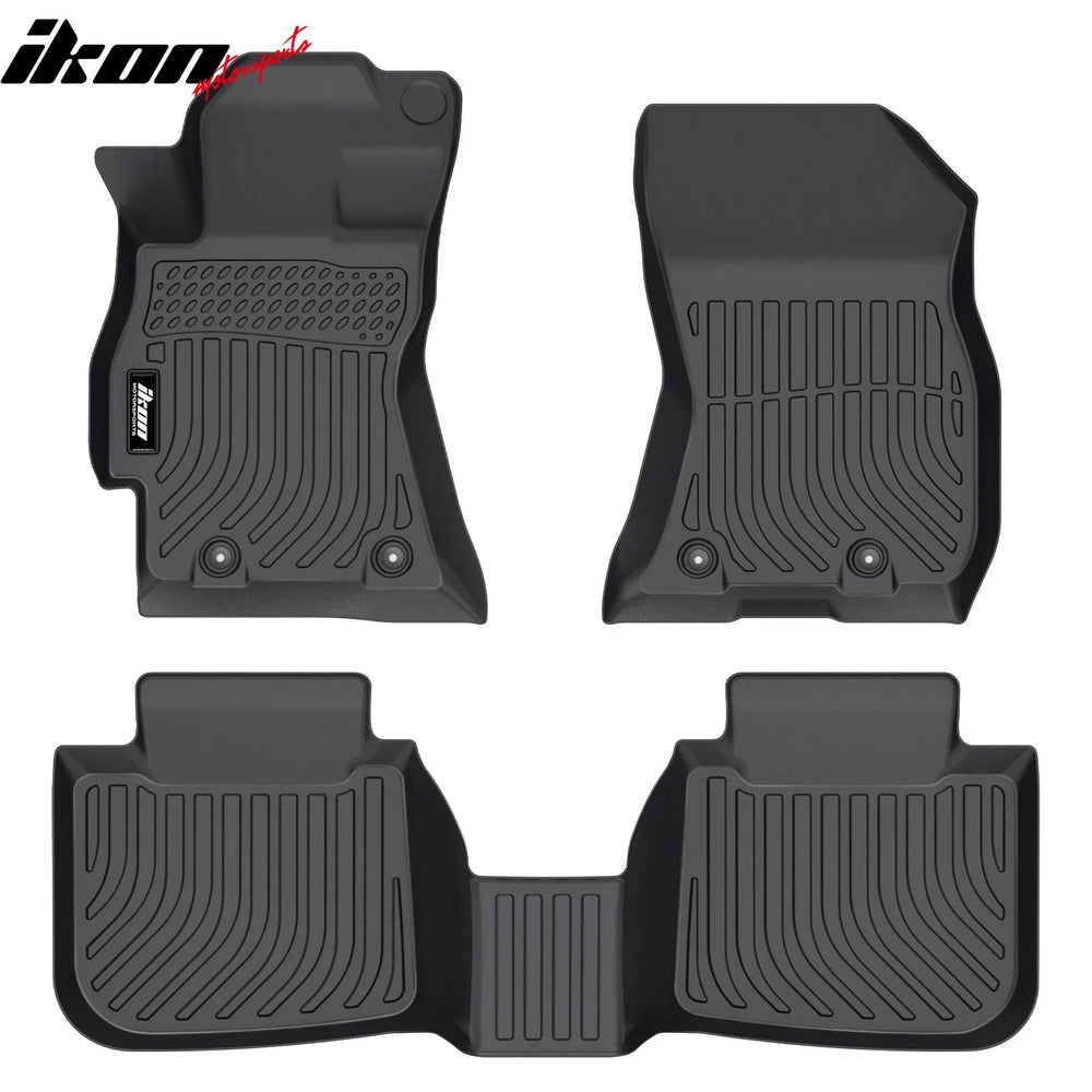 3-Piece All-Weather TPE Floor Mat Set