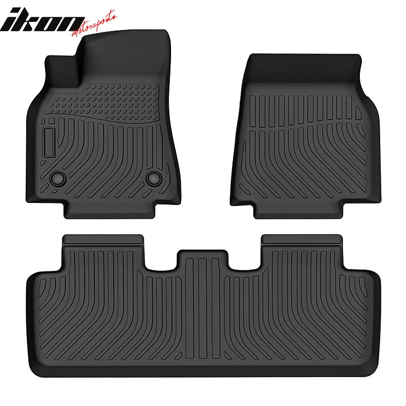 3D Molded TPE All-Weather Floor Mat Set