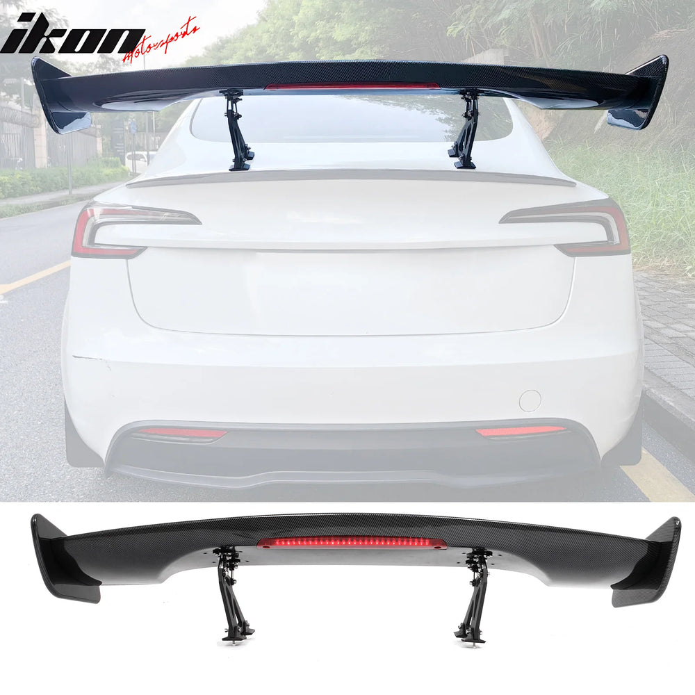 57-Inch GT-Style Universal Trunk Spoiler with LED