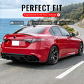 Carbon Fiber Print ABS Trunk Spoiler