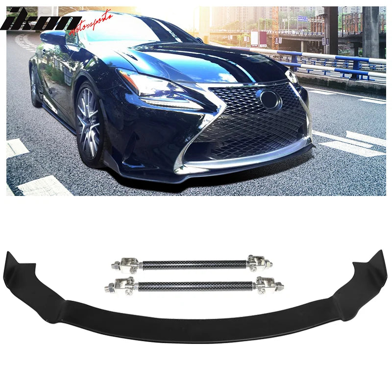 Front Lip & Splitter Rod Set
