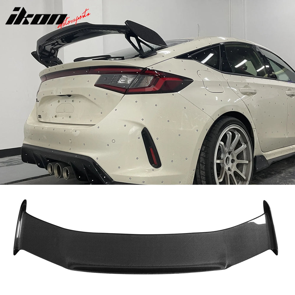 Carbon Fiber High Kick Rear Spoiler Wing