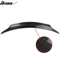 X Style Carbon Fiber Rear Trunk Spoiler