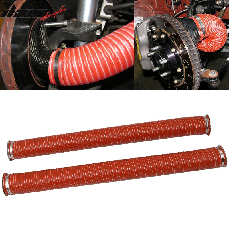3.5-Inch Flange Brake Cooling Hose Kit
