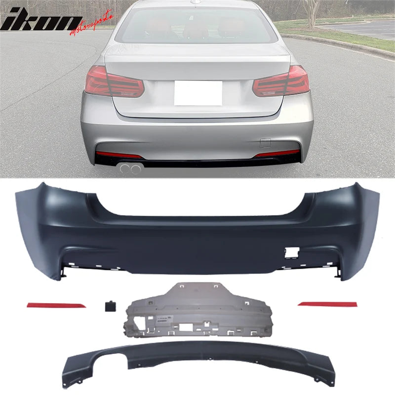 M-Tech Style Rear Bumper Cover