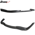 H Style Carbon Fiber Front Bumper Lip