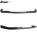 H Style Carbon Fiber Front Bumper Lip