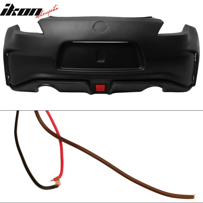 NS Style Rear Bumper Cover w/ LED Brake Light